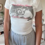 American Eagle  Band Baby Tee NWT Photo 2