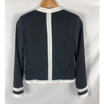 L'ATISTE  Black White Blazer Jacket Size Small Photo 3