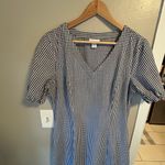 Calvin Klein Gingham V-Neck Women's dress Photo 3