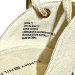 Tommy Hilfiger Women’s Bermuda Plaid Epidrille Wedge Tie Up Sandals Photo 4