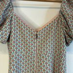 Alice + Olivia Dana Puff Sleeve Empire Mini Dress Size 8 NWT Photo 3