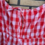 Day + Moon Pink And‎ Red Plaid Romper Size Large Photo 3