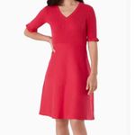 Kate Spade  New York Sweater Dress Rose Pink Cotton Silk Blend Size S Photo 1