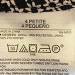 Banana Republic  Hankerchief Skirt in Black and Cream Photo 5