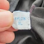 Vintage Luxite by Kayser Nylon & Lace Slip Skirt Black XL Photo 2