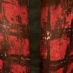 Rock & Republic semi sheer red and black sleeveless blouse size small Photo 3