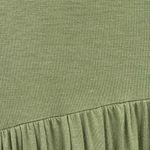 Olive Green Stretchy Maternity Baby Shower Pregnant Party Photos Maxi Dress M Size M Photo 6