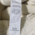 Shoedazzle NEW Shoe Dazzle Furry Fleece Joggers in Cream Size XS Photo 6