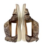 Adrienne Vittadini  Women's Snake Print Cary Open Toe Casual Strappy Sz 9. 5 NWB Photo 7