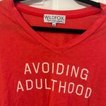 Wildfox “Avoiding Adulthood” Graphic Tee Photo 3