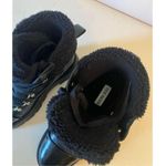Steve Madden  Reyen Black Leather Shearling Boots Photo 13