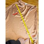 Rachel Zoe Women’s XL Copper Satin Midi Skirt Cocktail Party Holiday Chic City Photo 1