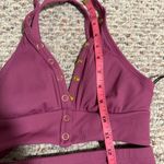 Robin Piccone NWT Amy Tab Side Bikini Bottoms & Top Snap in Lotus Purple Size XS Photo 9