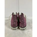 Converse  Women's Chuck Taylor All Star Hi Purple Pink Glitter Sneakers Shoes 8‎ Photo 5