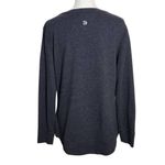 Jillian Micheals Long Sleeve Gray Sporty Knit Top Size Large Gray Athletic Top Photo 1