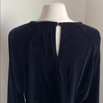 Universal Threads Universal Thread Velvet Dress Womens Sz Medium Black Long Sleeve Photo 5