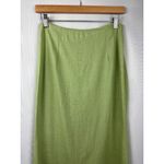 Princess Polly Women’s  Size 4 Leaf Green Linen Maxi Skirt Photo 1