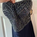 Splash Navy blue homecoming/prom dress Photo 4