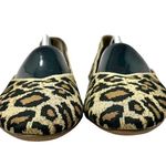 Skechers Cleo Claw Some Leopard Knit Ballet Flats Brown Tan Black Size 9.5 Photo 5