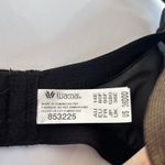 Wacoal Black Lace Overlay Tulle Balconette Bra 36DDD Photo 5