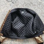 The North Face Metallic Bomber Jacket Gold Medium Photo 8