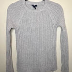 Gap  Light Gray Cable Knit Sweater Photo 0