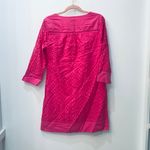 Crown & Ivy Women Pink Casual eyelet Dress size 4P. Photo 3