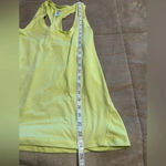 Yogalicious  Tank Top Women’s Size Small Green Racer Back Photo 3