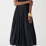 J.Crew WOMENS BLACK TANK MIDI DRESS BUBBLE HEM SMALL NEW WITH TAGS BY828 Photo 0