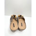 Good Choice Womens Size 8 Peep Toe Floral Casual Wedged‎ Juliet Sandals New Tan Photo 4