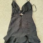 fab'rik  Black Mini Dress Photo 1