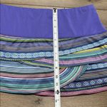 Two Lucky In Love Layered Tennis Skirt Skort Blue Purple Size Large Photo 8