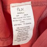 Nux Up & Down Peplum Racerback Athletic Sleeveless Tank Pink Womens Small NEW Photo 9