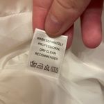 Francesca's Francesca’s Collection White Peplum Blazer Photo 4