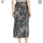 XCVI Camouflage Print asymmetric hem Midi Skirt XS Photo 8