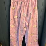 New YIKES 1980’s/90’s Pink Pajama Set for Women Photo 7