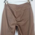  Brown Trouser Pants Size 8 Chico's Classic Brown Straight Leg Pants Photo 4