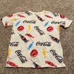 Coca-Cola Women size xs  all over print cotton tee # Photo 1
