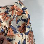 TCEC NWT Fresh Bloom Floral Print Lightweight Linen Blend Shorts Women's Large Photo 1