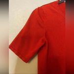 Jones Wear ⭐️ burnt orange short sleeve cardigan size small Photo 3