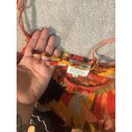 free destination tiered smocked floral tropical dress tie straps xs Photo 5