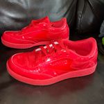 Reebok Cardi B x Club C Double Instinct Red women’s size 5 sneakers shoes gym Photo 3