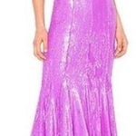 NBD X BY sequined Chiquitita Gown In maxi Lavender Photo 0