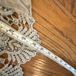 Giusy Silk Made in Italy mixed media lace high low tank size M Gray Size M Photo 6