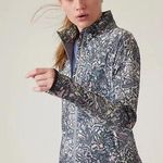 Athleta Run With It Kinetic Abstract Multi Jacket Photo 0