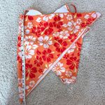 SheIn Orange Tropical Floral Bikini Photo 9