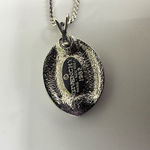Givenchy  G Logo Pendant Silver Tone Necklace‎ Photo 6