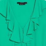 Vertigo Paris ‎Crisscross Overlay Ruffled Top Photo 6