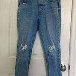 Free Assembly women’s 90’s straight cut jeans — size 10 Blue Photo 0