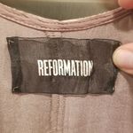 Reformation ๐๐ Bordeaux Velvet Wrap Maxi Dress ~ Pimms Small Photo 13